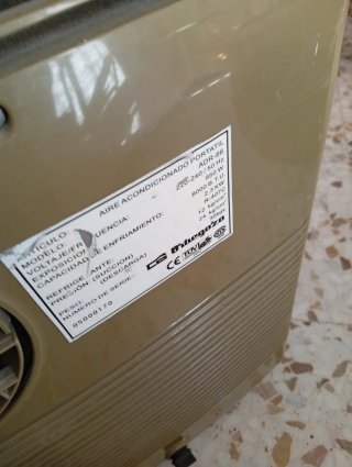 Aire acondicionado portatil
