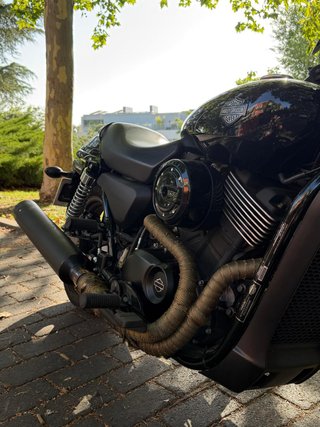 Harley Davidson Street 750 Negra
