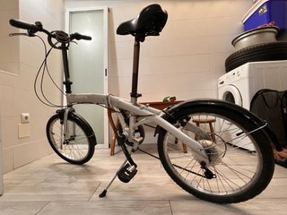 Bicicleta plegable 6 velocidades