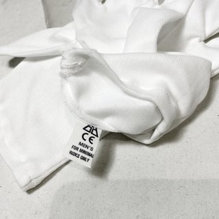 Guantes de tela blancos para fotografía