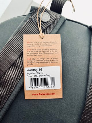 Mochila Fjällräven Vardag - Stone Grey