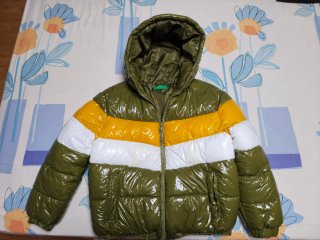 Chaqueta Benetton Niño Verde