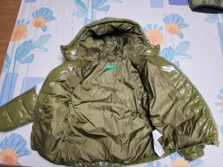Chaqueta Benetton Niño Verde