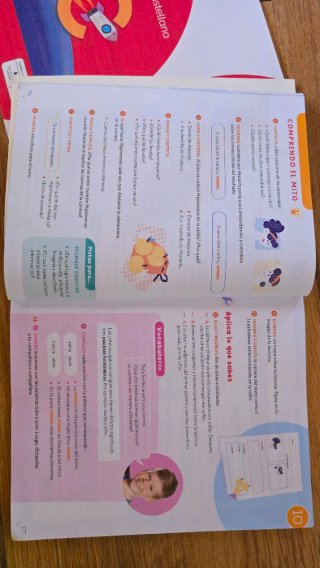 Libro lengua mochila ligera 4 primaria. Santillana