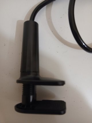 Soporte flexible con pinza articulada para móvil