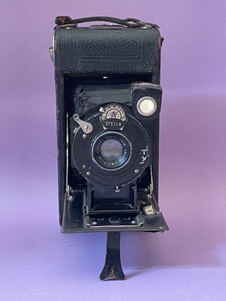 Camara de fuelle antigua
