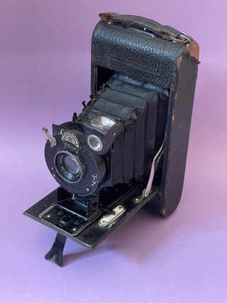 Camara de fuelle antigua
