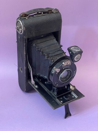 Camara de fuelle antigua