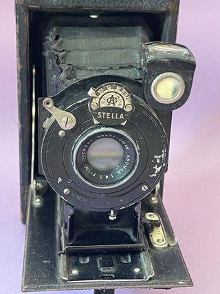 Camara de fuelle antigua