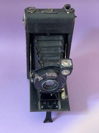 Camara de fuelle antigua