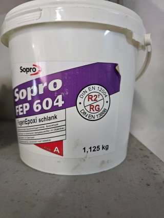 Lotto 3 barattoli stucco resina Sopro 604