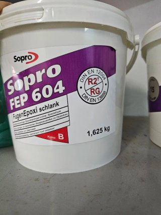 Lotto 3 barattoli stucco resina Sopro 604