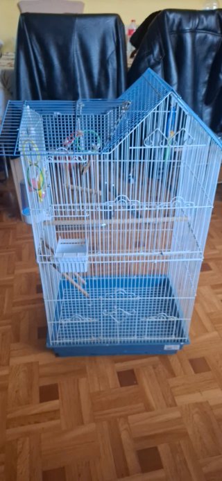 Jaula grande para pájaros