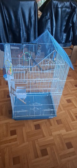 Jaula grande para pájaros