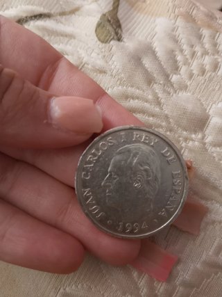 Moneda 2000 pesetas 1994 de plata Juan Carlos I