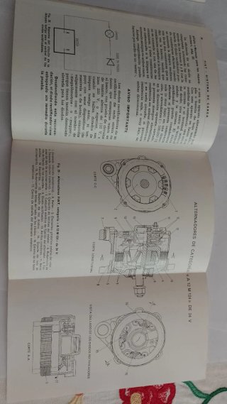 Catálogos Fiat Alternador ATR 110 y A12M124