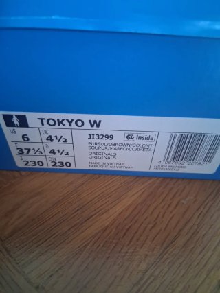 Adidas Tokyo Mujer Amarillo/Negro