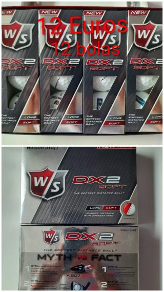 5 pack,s Bolas Golf