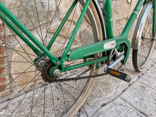 Bicicleta de paseo retro