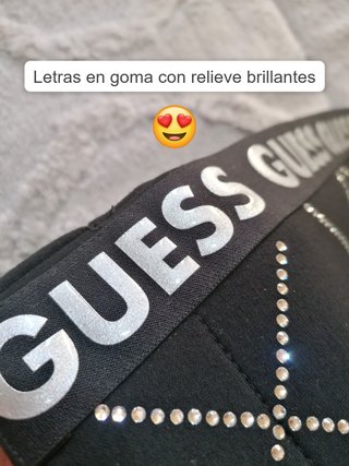 GUESS XS/S pedrería + regalo