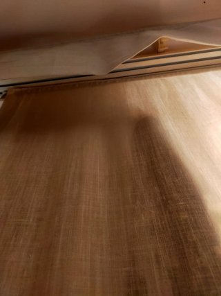 2 Cortinas panel japones bordadas con volantes