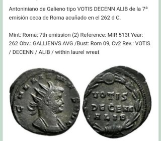 Escaso Antoniano de Galieno..ver fotos y leer