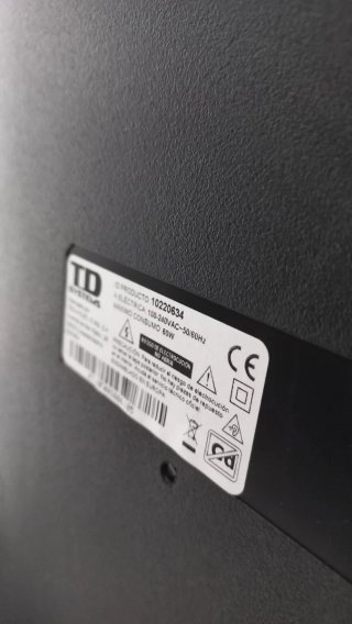 Television TD System 40 pulgadas. Nueva!