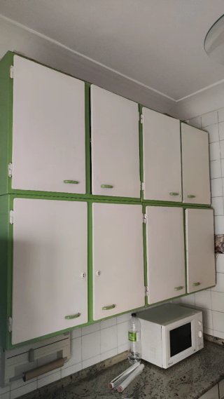 Alacena vintage cocina antigua