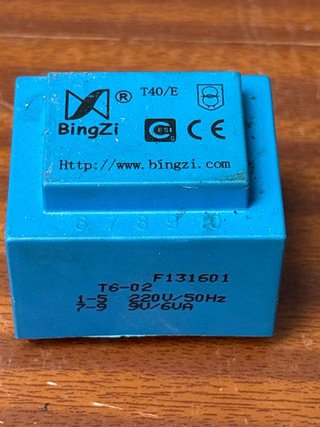 Transformador encapsulado BingZi T40/E