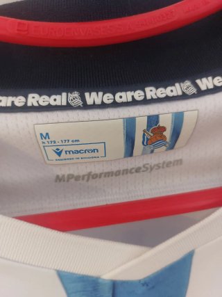 Camiseta Real Sociedad David Silva Macron