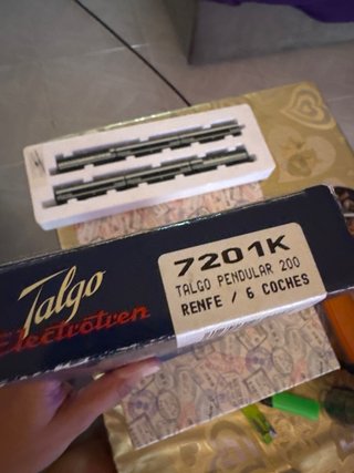 Set Talgo Pendular 200 RENFE Electrotren 7201K N