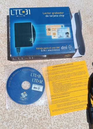 Lector Grabador Tarjetas Chip DNI Electrónico LTC