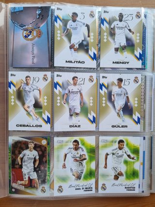 Álbum COMPLETO cromos del REAL MADRID (Ver fotos)