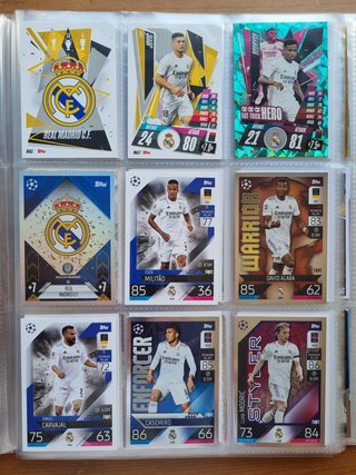 Álbum COMPLETO cromos del REAL MADRID (Ver fotos)