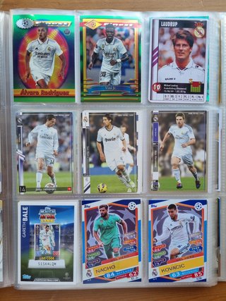 Álbum COMPLETO cromos del REAL MADRID (Ver fotos)