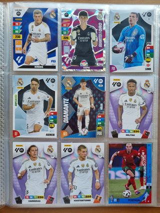 Álbum COMPLETO cromos del REAL MADRID (Ver fotos)