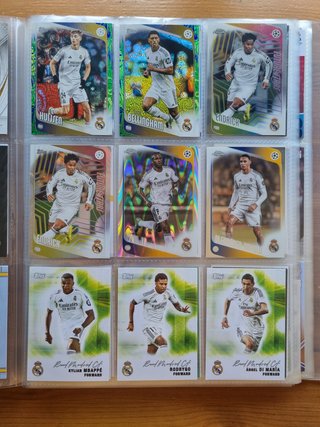 Álbum COMPLETO cromos del REAL MADRID (Ver fotos)