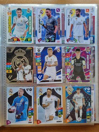 Álbum COMPLETO cromos del REAL MADRID (Ver fotos)