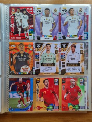 Álbum COMPLETO cromos del REAL MADRID (Ver fotos)