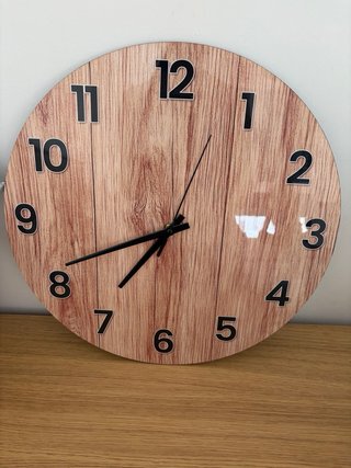 Reloj de pared 40cm con pila