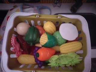 Cocinita de madera infantil