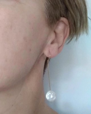 Pendientes largos.