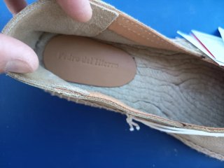 Alpargatas Pedro del Hierro Piel Beige Nuevas T42