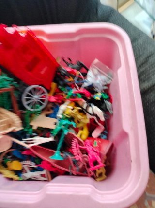Lote Juguetes Oeste Figuras y Accesorios