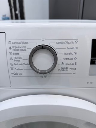 Lavadora Bosch 8kg