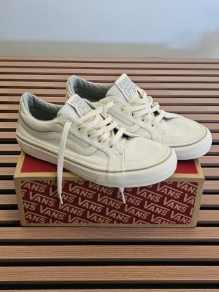 Vans Sk8-Low Reissue SF Surf Supply Leila White