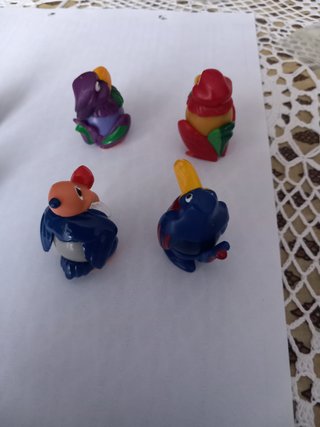 Lotto 4 Uccellini Kinder Sorpresa