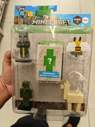 Minecraft Serie 2 Pack 5 Figure + Sorpresa