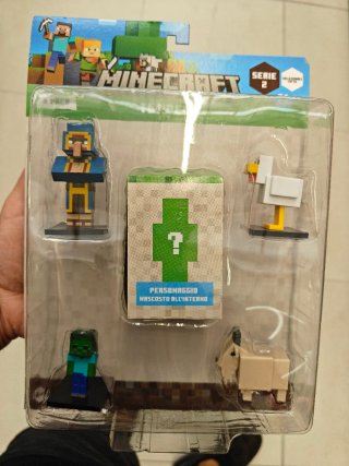 Minecraft Serie 2 Pack 5 Figure + Sorpresa