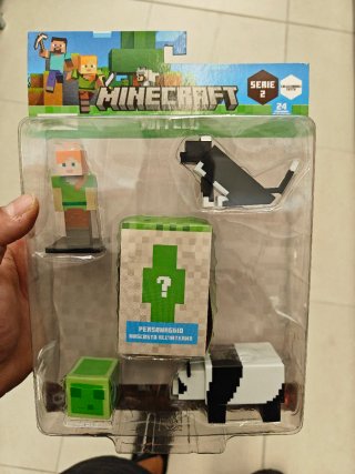 Minecraft Serie 2 Pack 5 Figure + Sorpresa